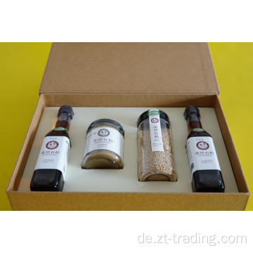 Bio White Sesam Seeds Produkte Geschenkpaket
